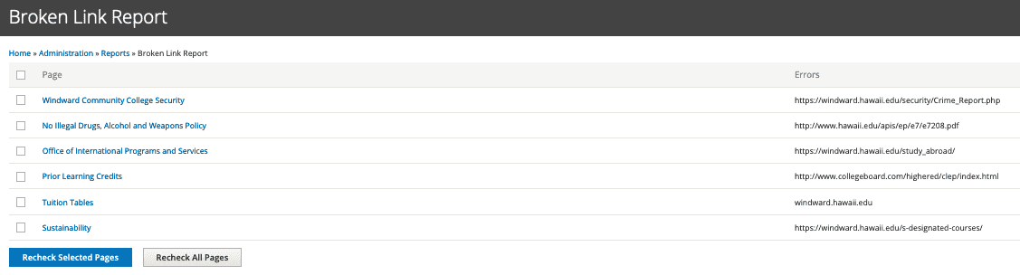 Course Catalog Reporting Dashboard Clean Catalog