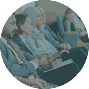 parents walking with students